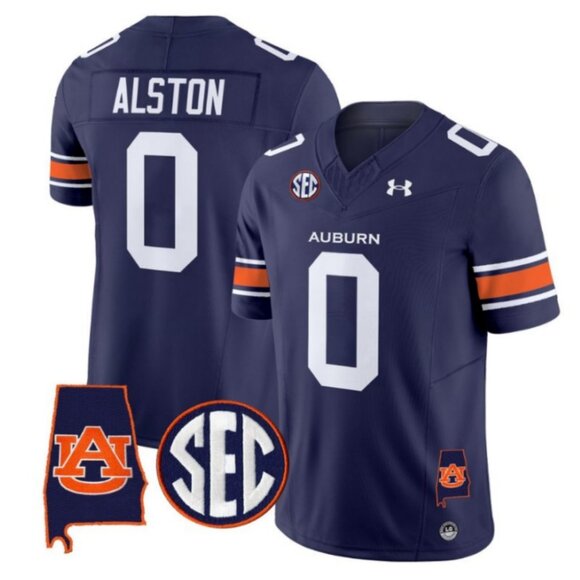 Other - Mens Youths Kids Damari Alston Stitched Jersey Navy Vapor